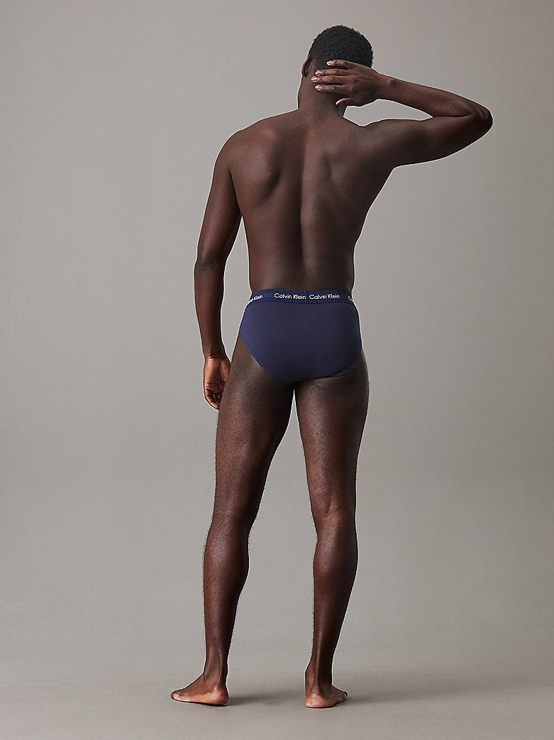 Calvin Klein Slip In Confezione Da 3 Nero Molla Bianca - Modern Cotton
