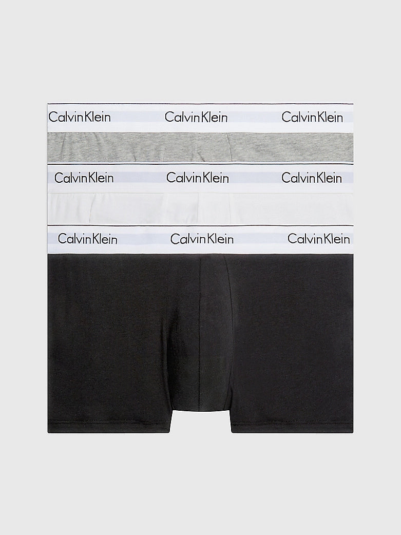 Calvin Klein Boxer Aderenti In Confezione Da 3 - Cotton Stretch