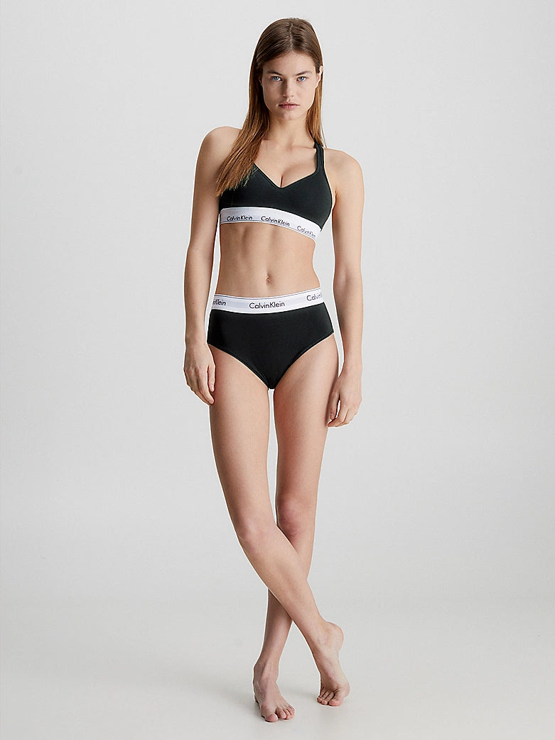 Calvin Klein Bralette CON COPPE lift Nero 001
