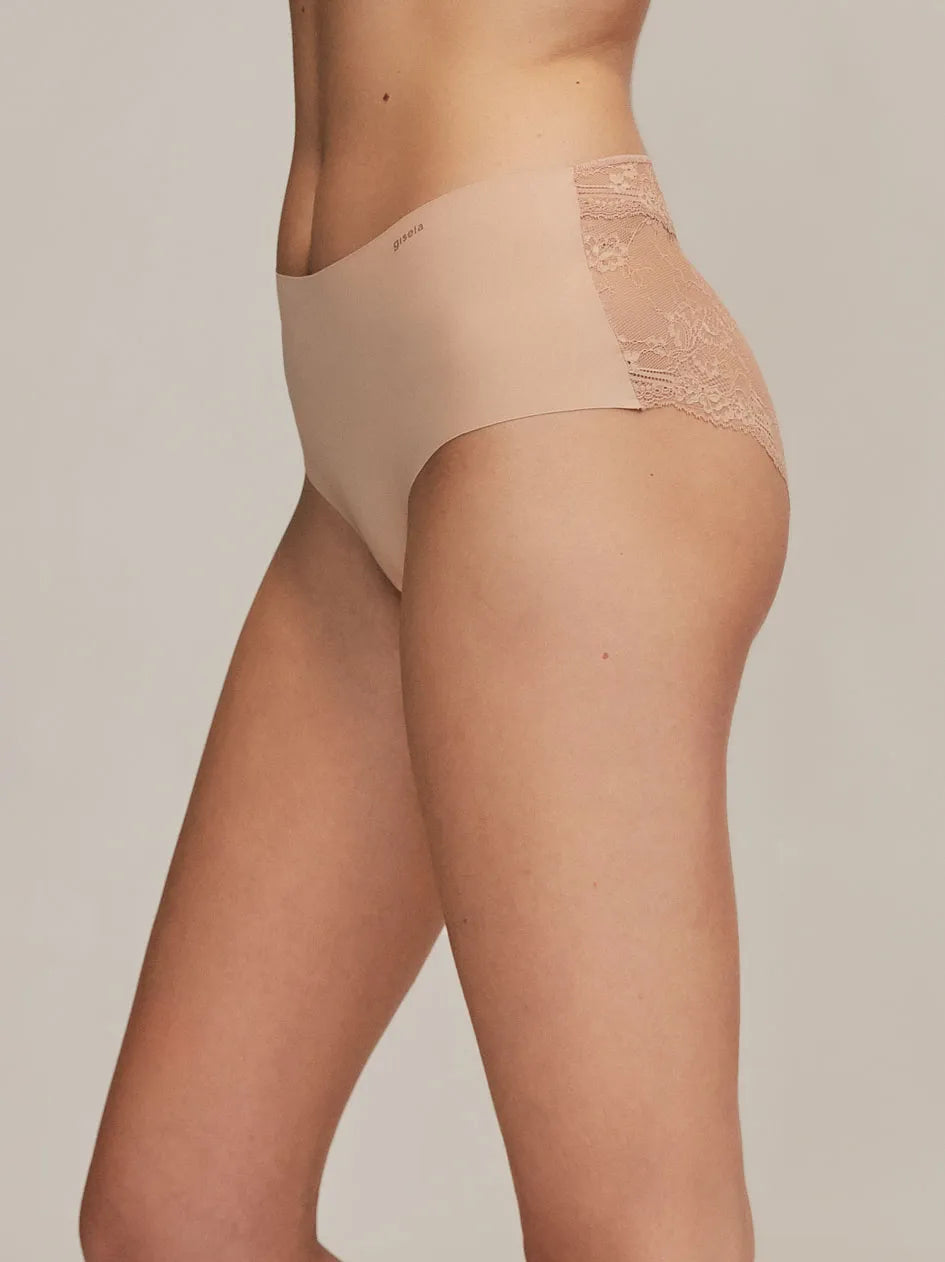 GISELA Slip alto taglio laser Ref:1/0228
