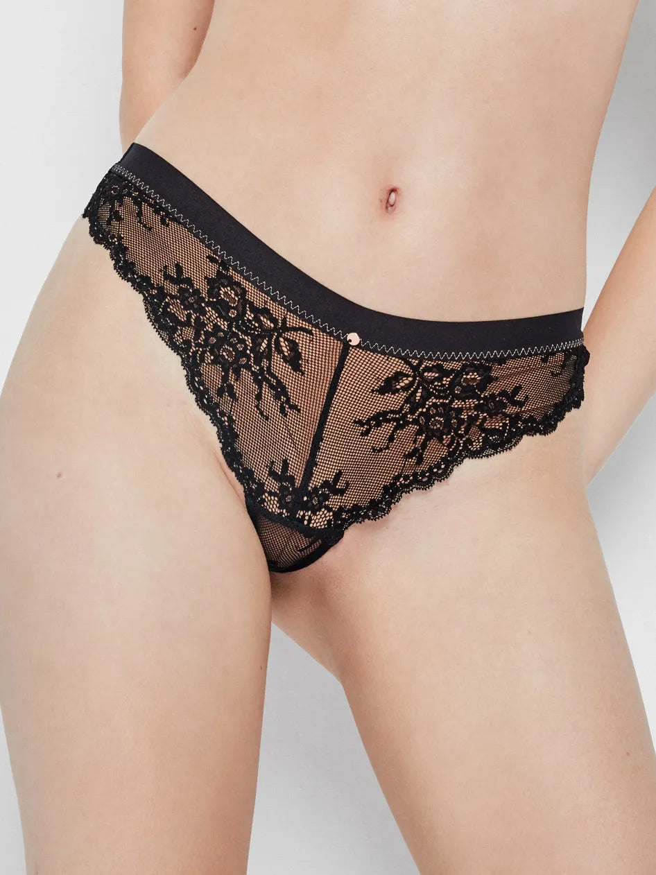 GISELA Slip brasiliano in pizzo Ref:1/0437