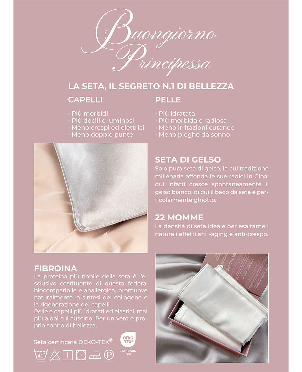 DONDI 1 Federa in pura SETA Buongiorno Principessa