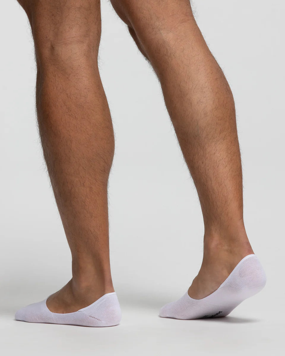 Pompea Calzini Salvapiede con silicone antiscivolo 3 paia in cotone unisex