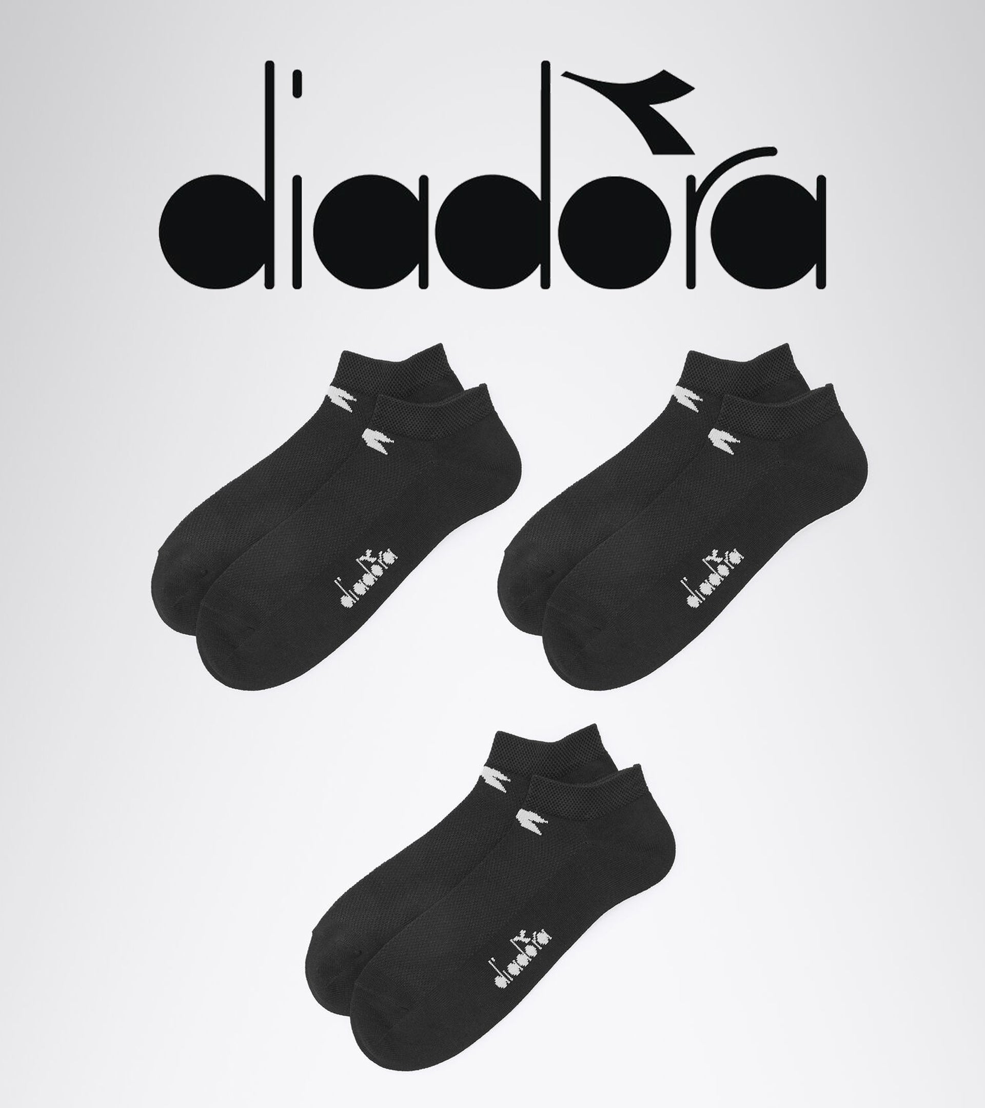 DIADORA QUARTER MULTI STOCKS 3-PACK