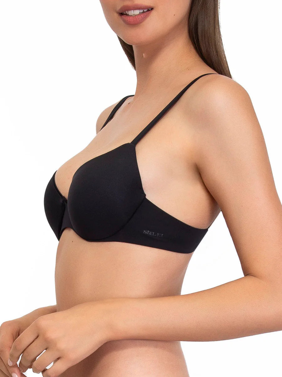 SIèLEI Reggiseno con coppe imbottite e ferretto invisibile - 1328