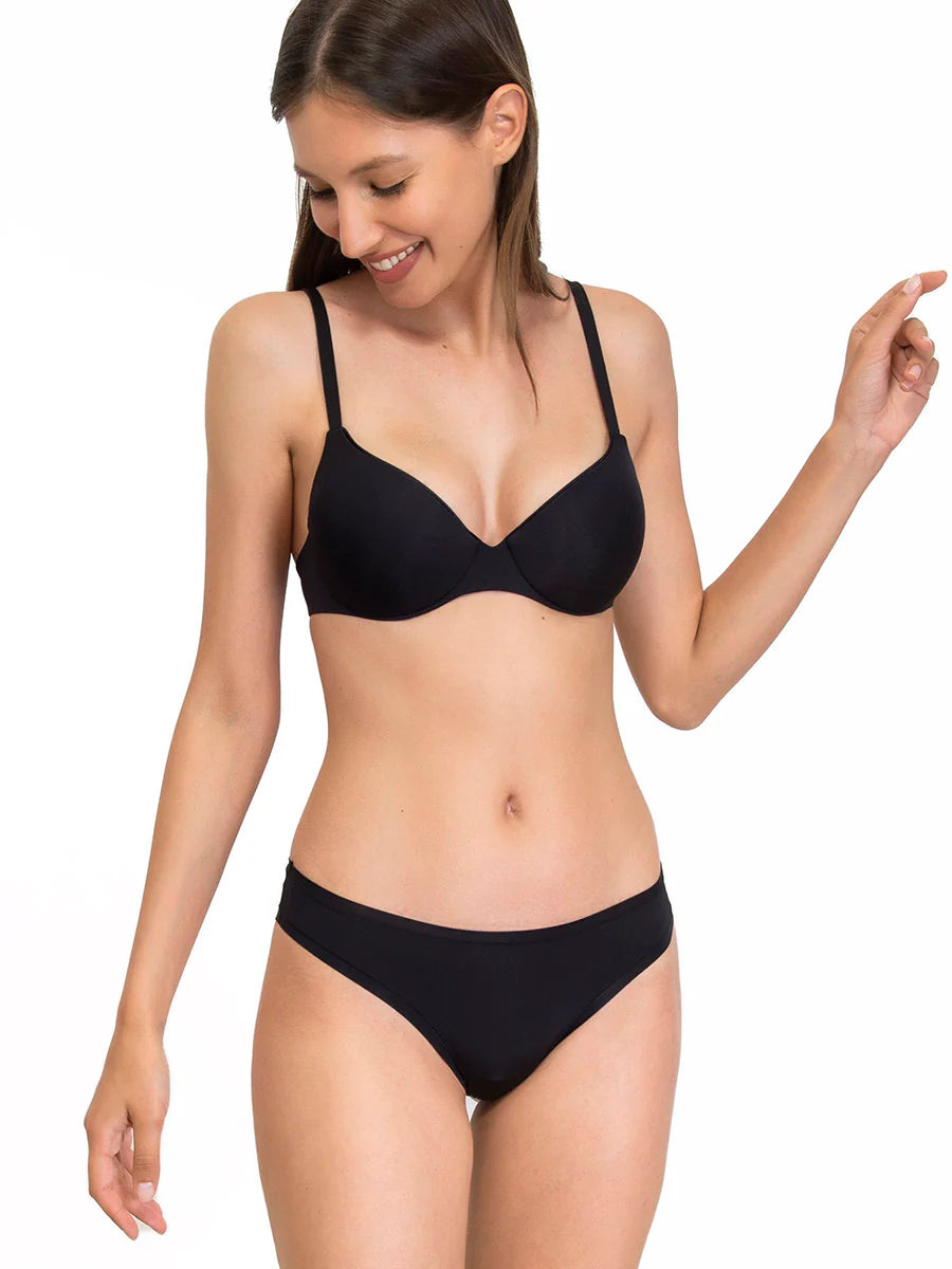 SIèLEI Reggiseno con coppe imbottite e ferretto invisibile - 1328