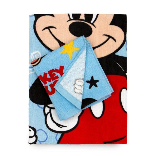Disney Set spugna 1+1 Topolino Mickey in Spugna X393