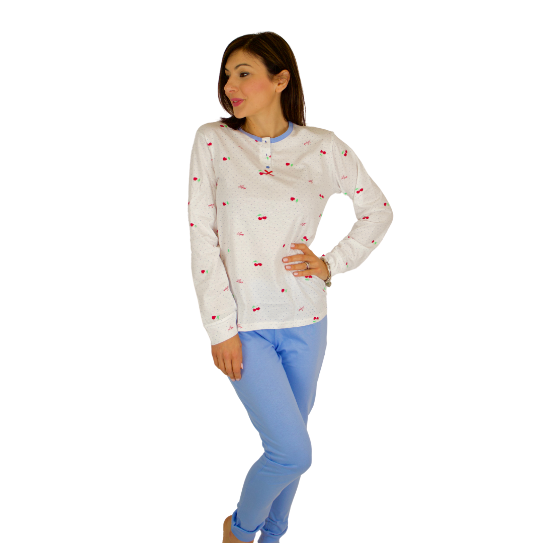 Passion Pigiama in cotone manica lunga PS24203