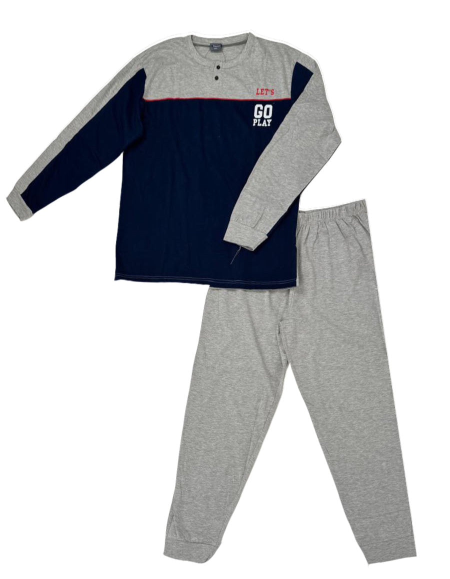Passion Pigiama Uomo Maniche Lunghe Cod. Ps24276