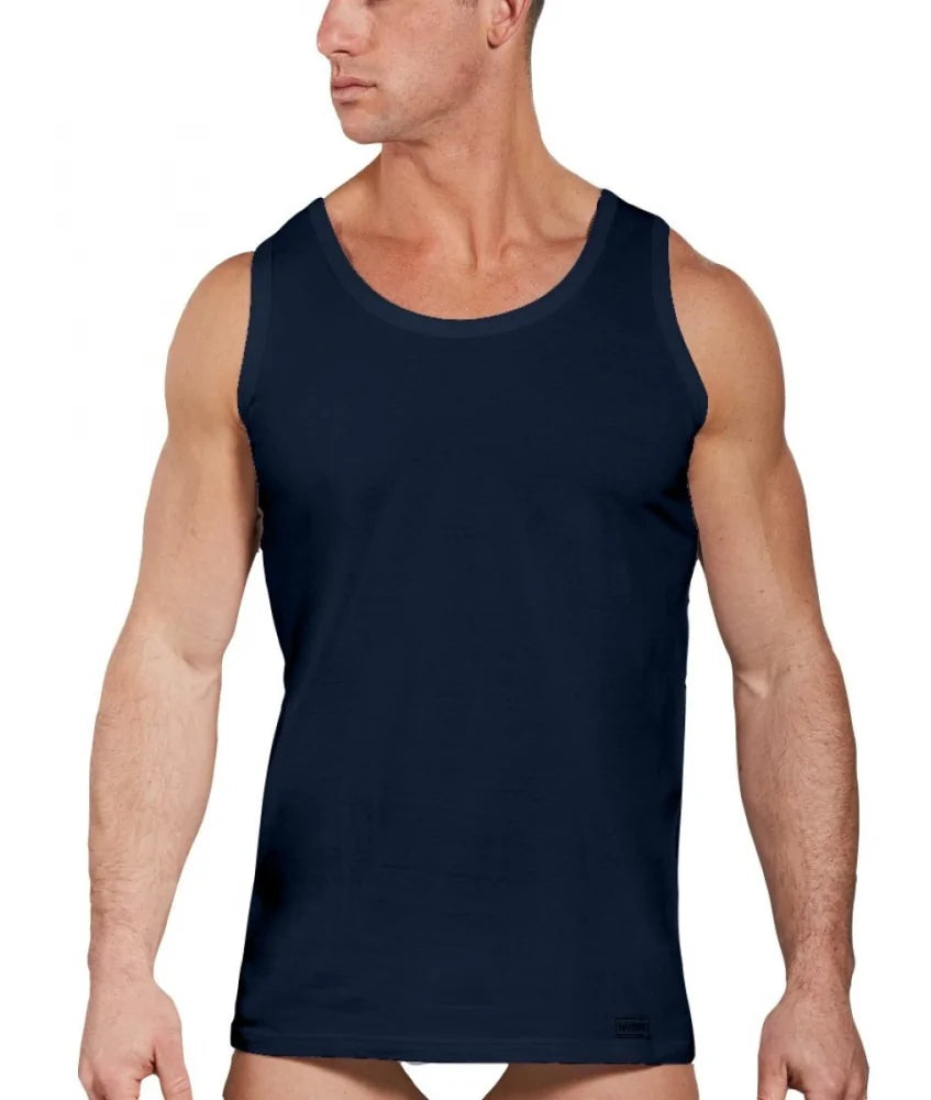 NAVIGARE 3 Pezzi Canotta Uomo Spalla Larga 511 in Cotone Jersey
