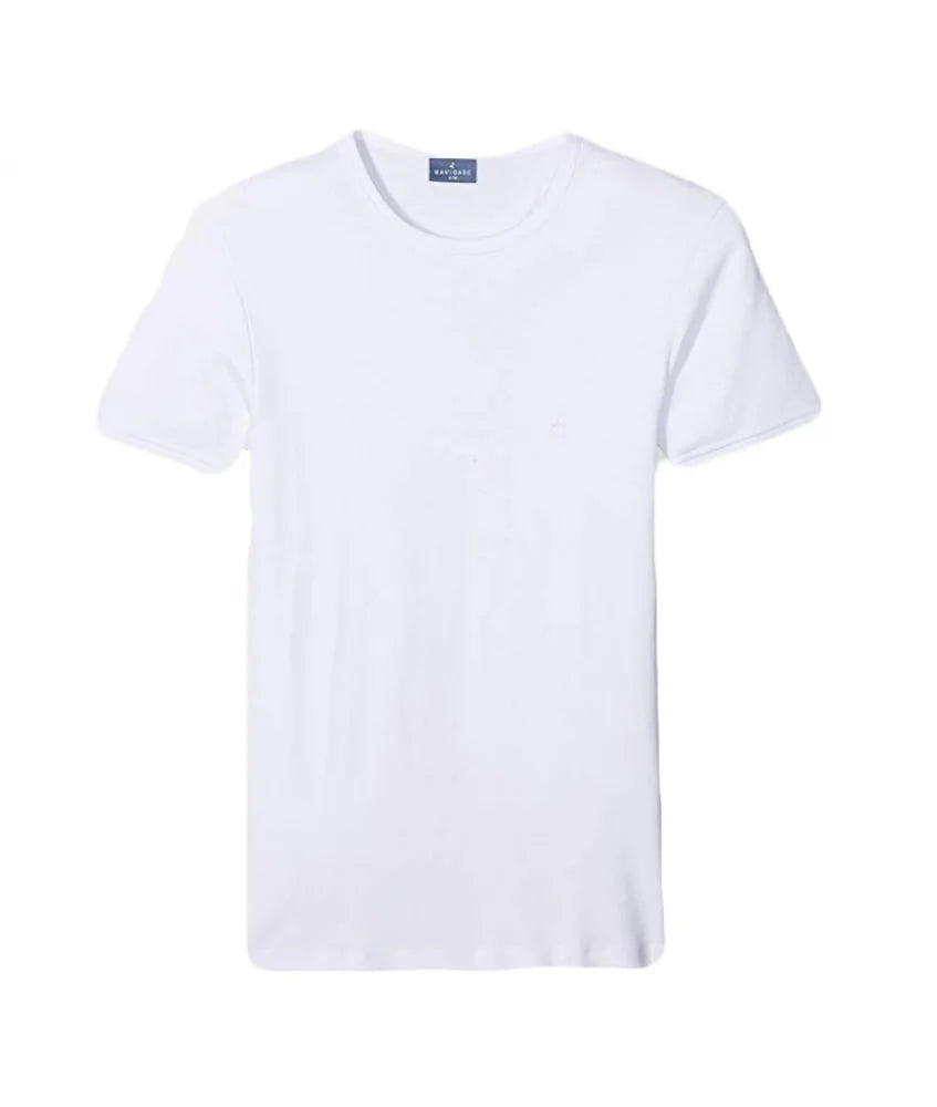 NAVIGARE 3 Pezzi Maglia Uomo Mezza Manica Girocollo Navigare 111-111XL in Caldo Cotone