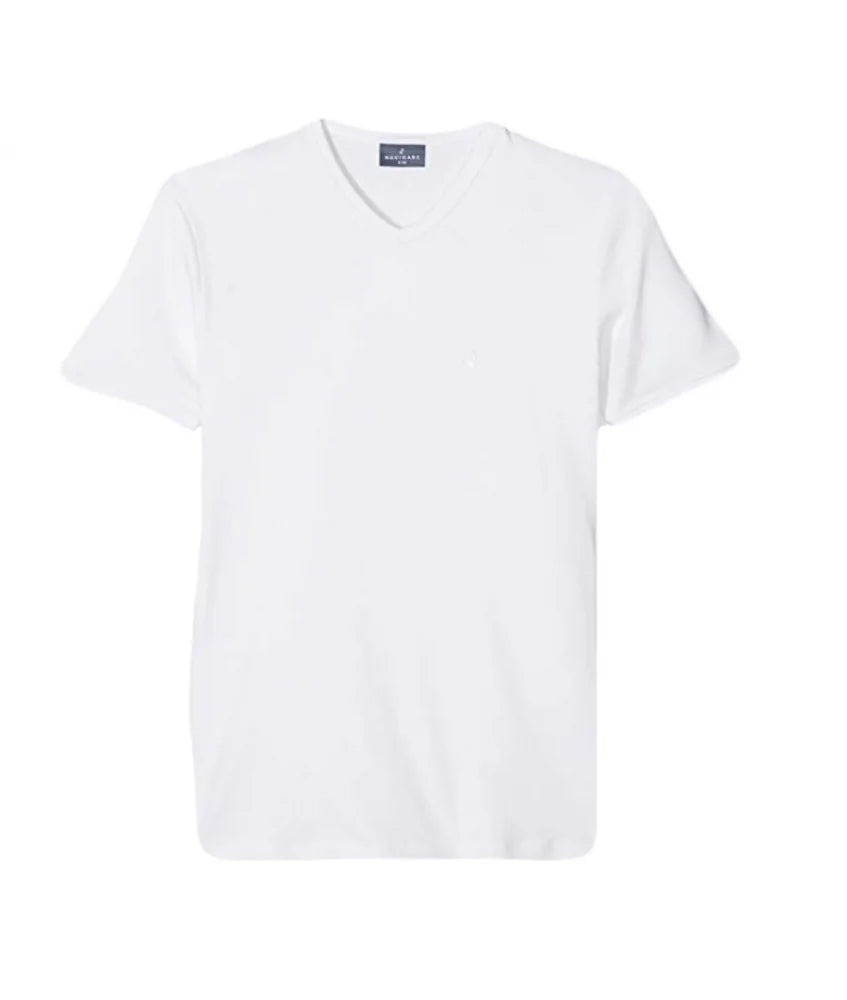 NAVIGARE 3 Pezzi Maglia Uomo Mezza Manica Scollo a V Navigare 112-112XL in Caldo Cotone