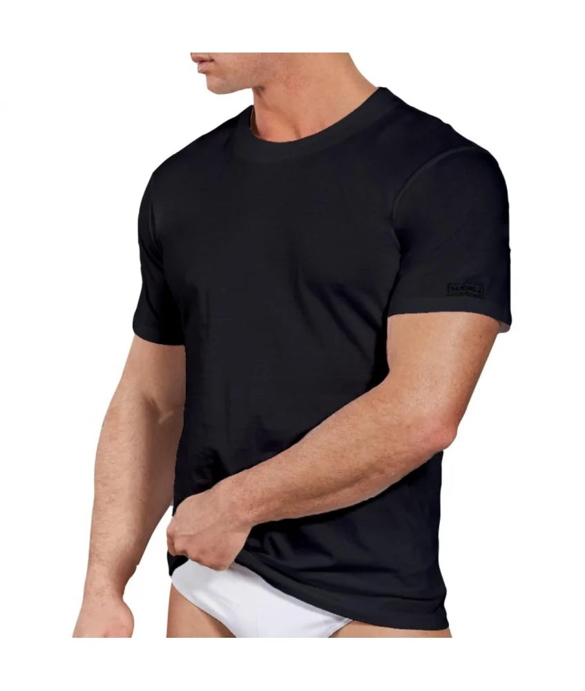 NAVIGARE 3 Pezzi T-Shirt Uomo Mezza Manica Girocollo 513 in Cotone Jersey