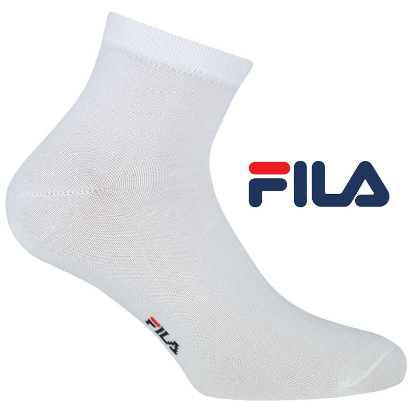 FILA - Calze corte F1609 unisex elasticizzate cotone 3 paia
