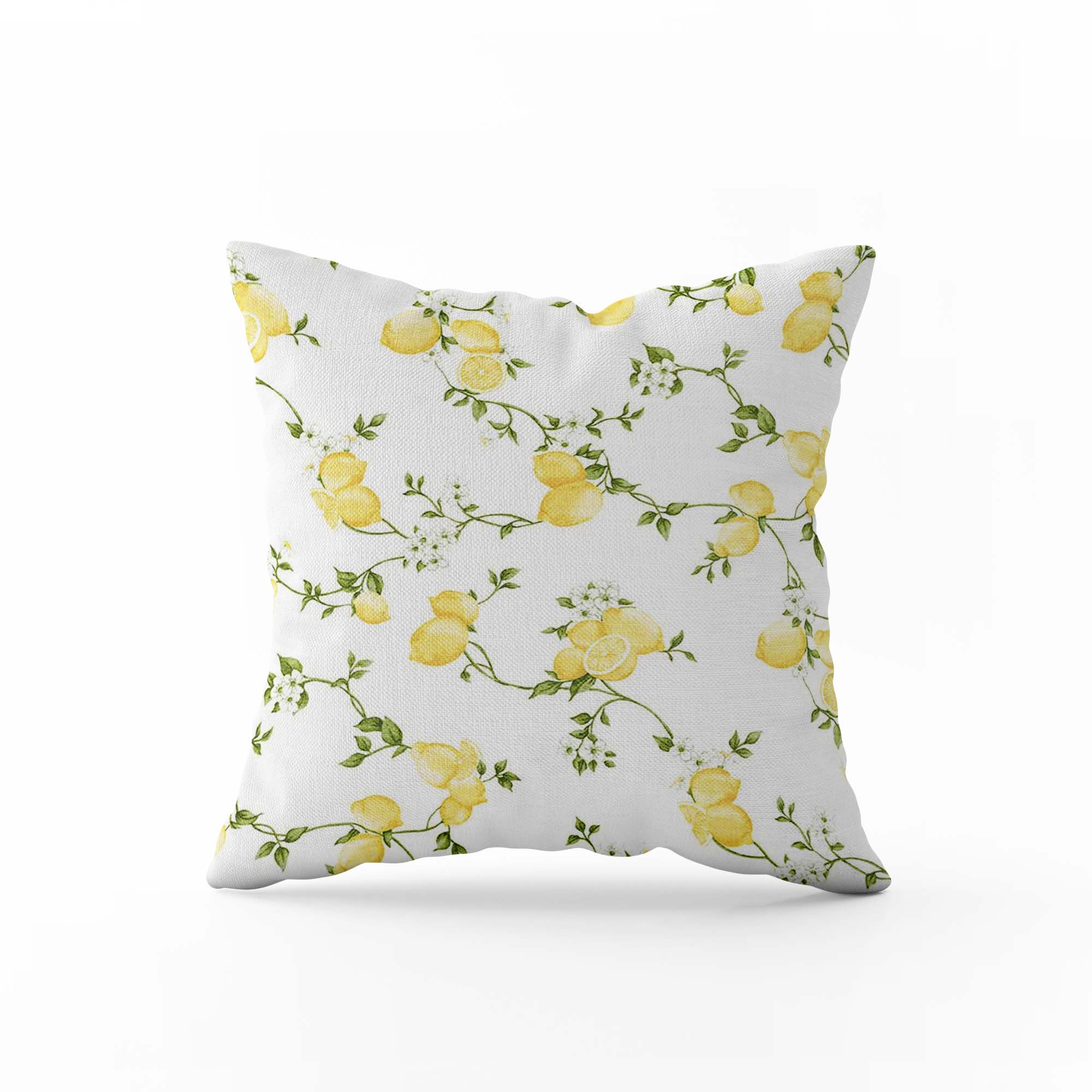 Passion Cuscino Arredo Con zip in cotone Loneta DISEGNO: CITRUS