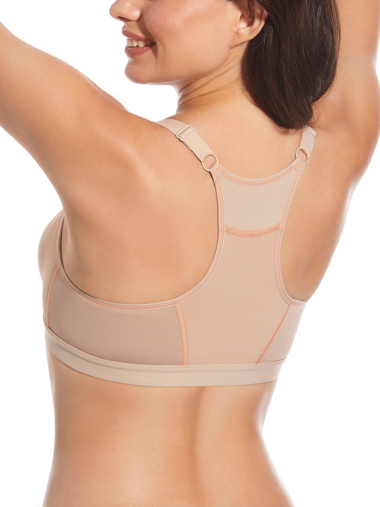 Selene Nora Reggiseno Sportivo Senza Ferretto In Microfibra A Spallina Olimpica