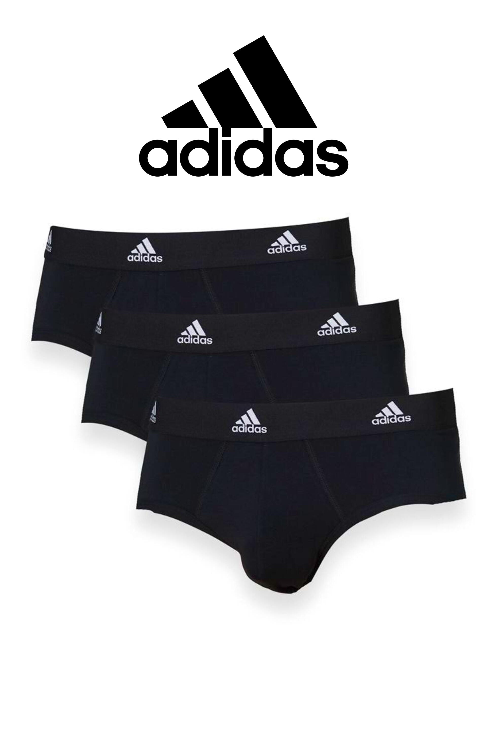 Adidas Slip Confezione da 3 - Nero 4A1M01