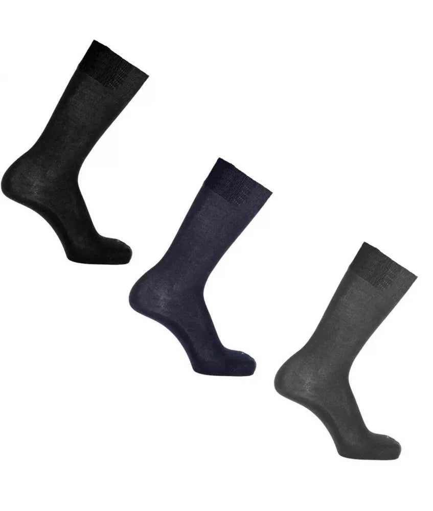 TORREGGIANI 6 paia Calza Corta Uomo in filo di scozia 242 Made in Italy