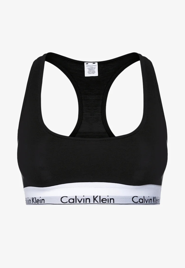 Calvin Klein Bralette SENZA COPPE Nero 001