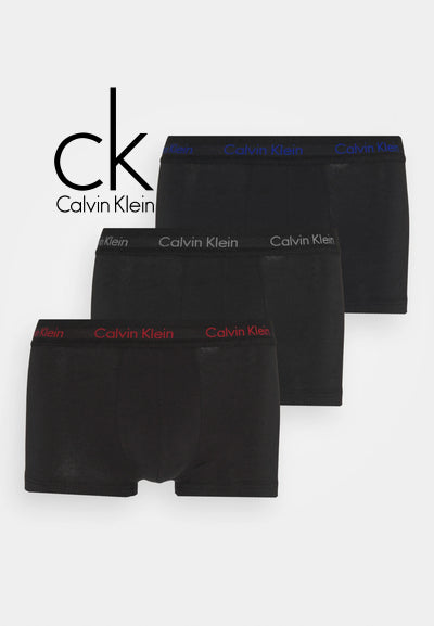 Calvin Klein Boxer Aderenti In Confezione Da 3 - Cotton Stretch