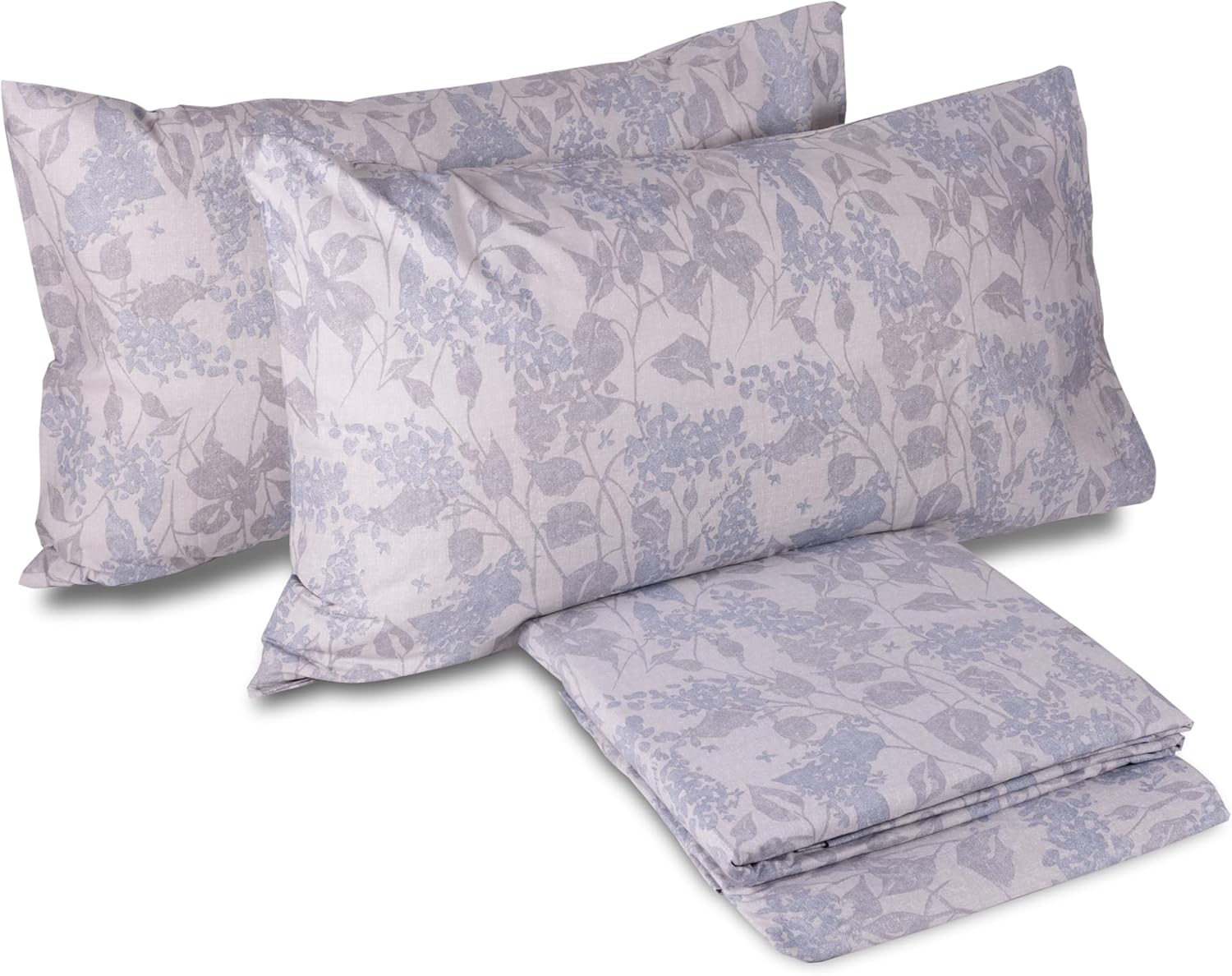 Completo letto BIHAM in 100% Cotone Percalle di Laura Biagiotti Matrimoniale