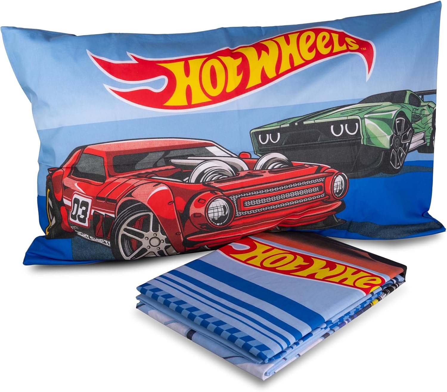 Completo Letto 1 Piazza Con Federa Piazzata HOTWHEELS
