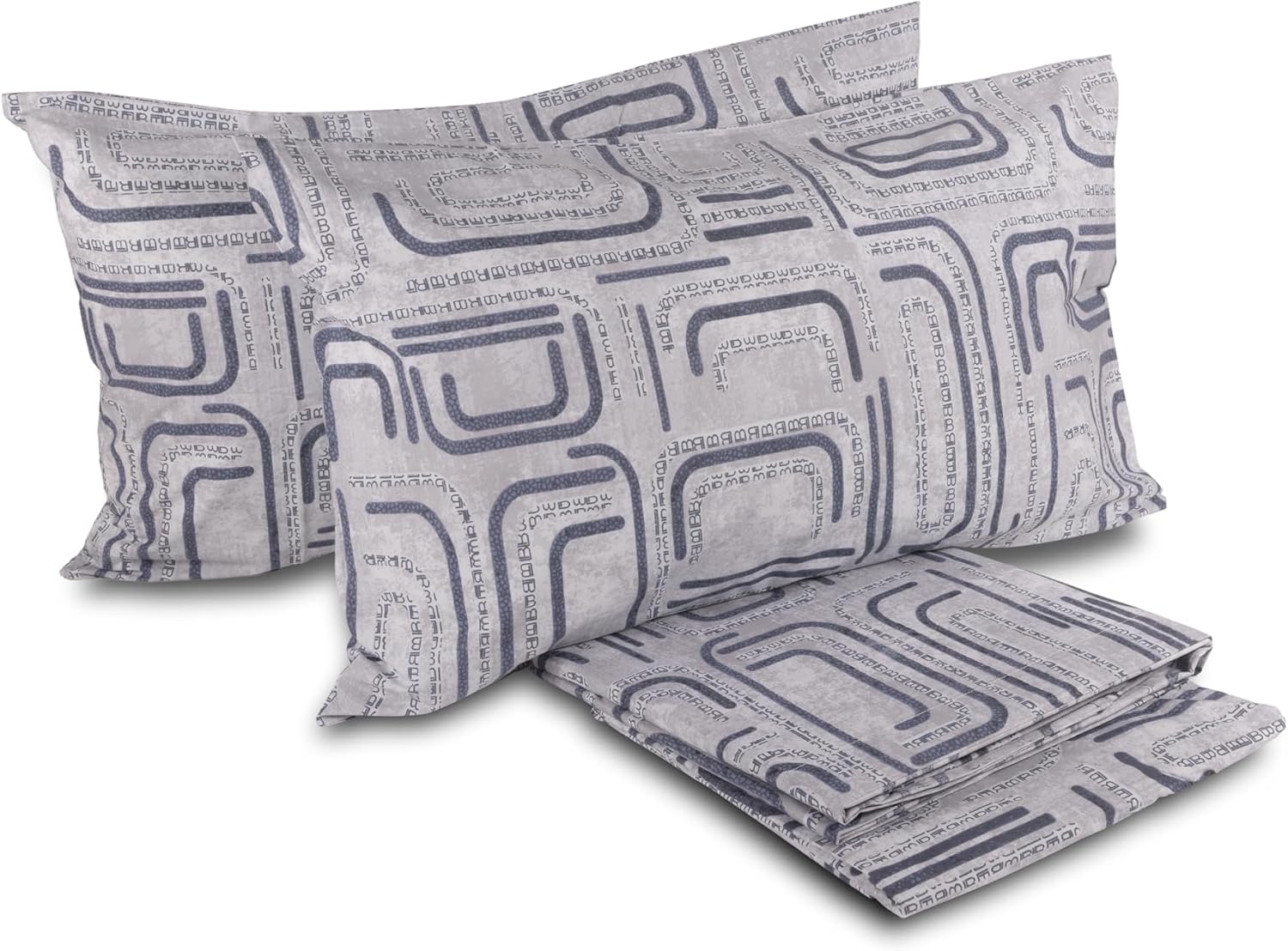 Completo letto ENIF in 100% Cotone Percalle di Laura Biagiotti Matrimoniale
