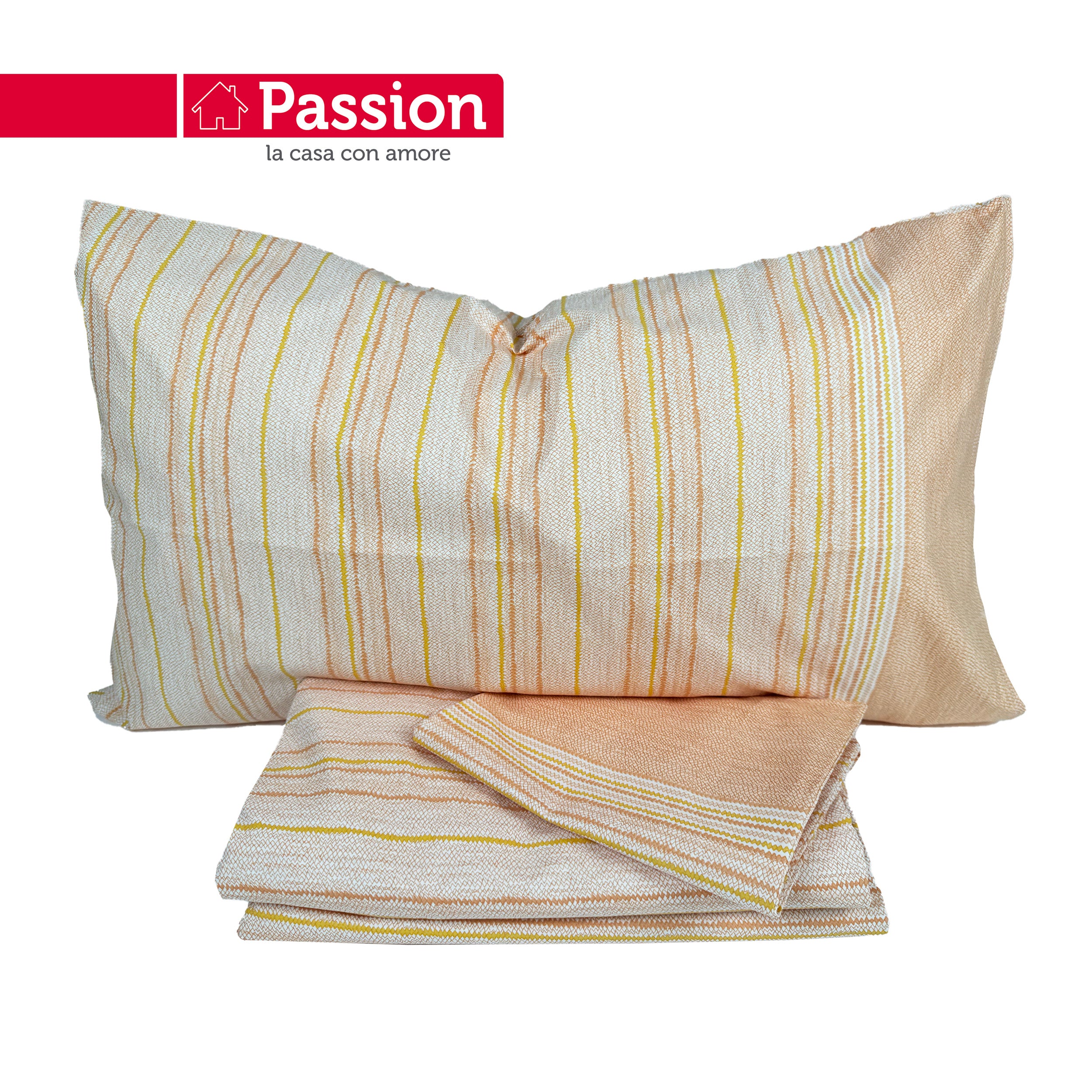 Passion Completo letto MATRIMONIALE 100% Cotone Mod. 78fln