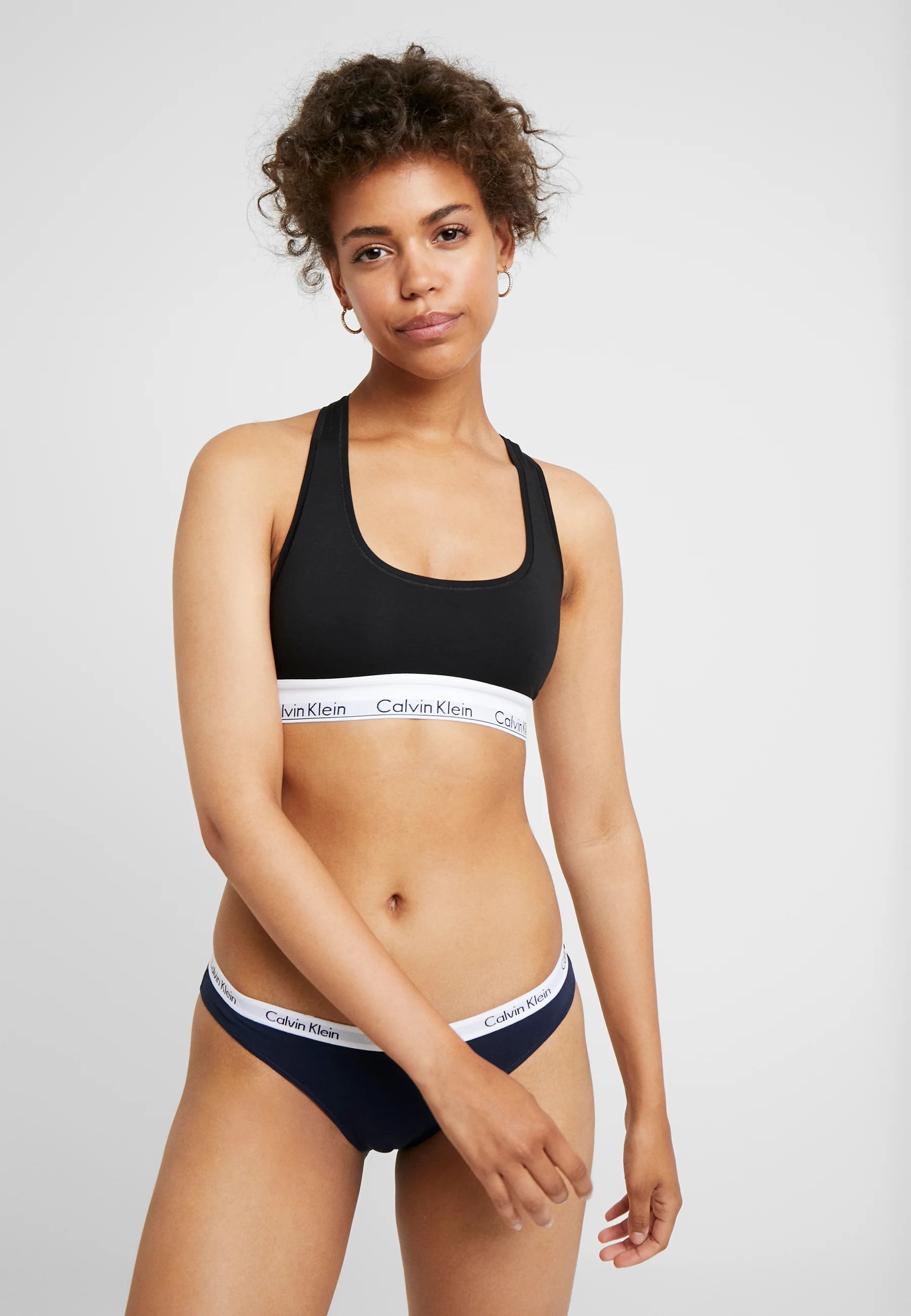 Calvin Klein Bralette SENZA COPPE Nero 001