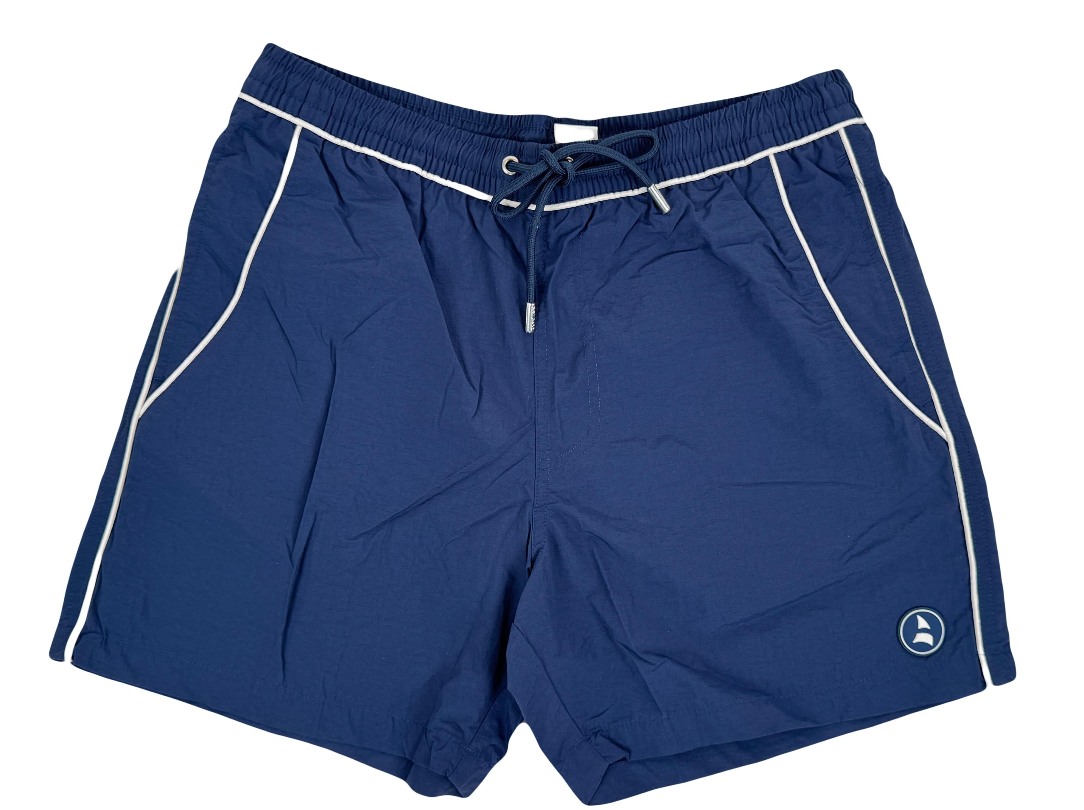 BOXER BAGNO UOMO cod. 938327 TINTA UNITA NAVIGARE