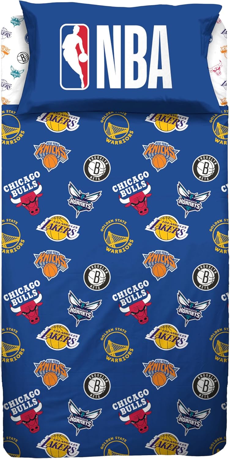 Completo Letto 1 Piazza Con Federa Piazzata NBA