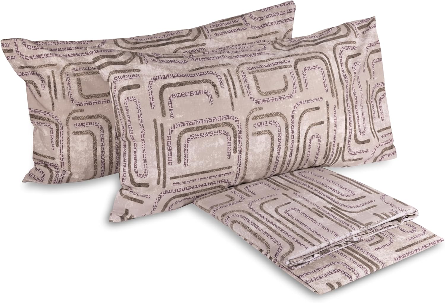 Completo letto ENIF in 100% Cotone Percalle di Laura Biagiotti Matrimoniale