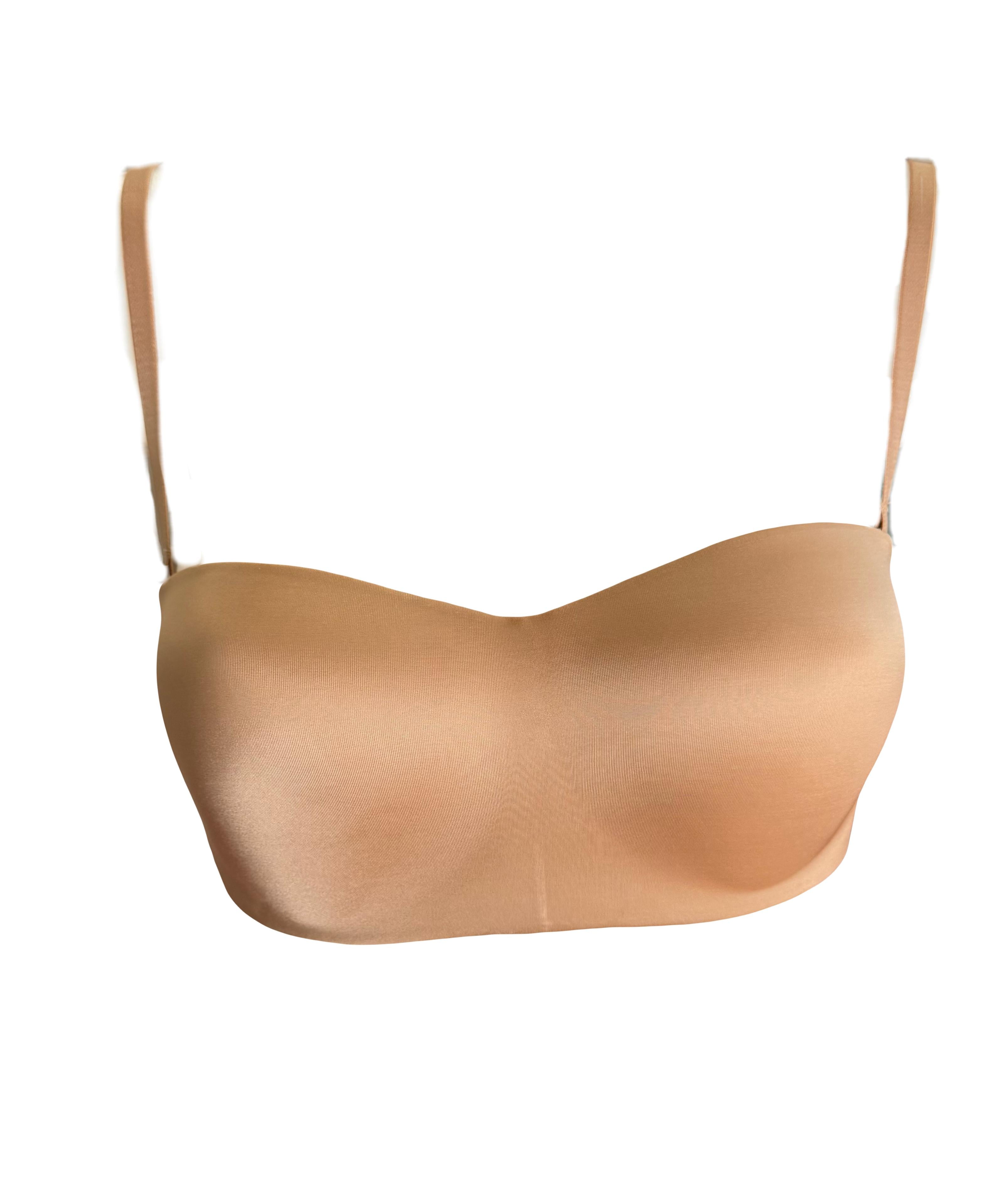 Lormar Reggiseno Fascia bretelline removibili micro effetto seta Lormar Fell 01434