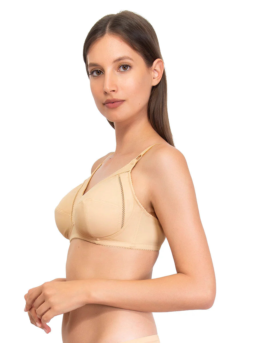 SièLei Reggiseno Francese Foderato In Cotone Senza Ferretto 971