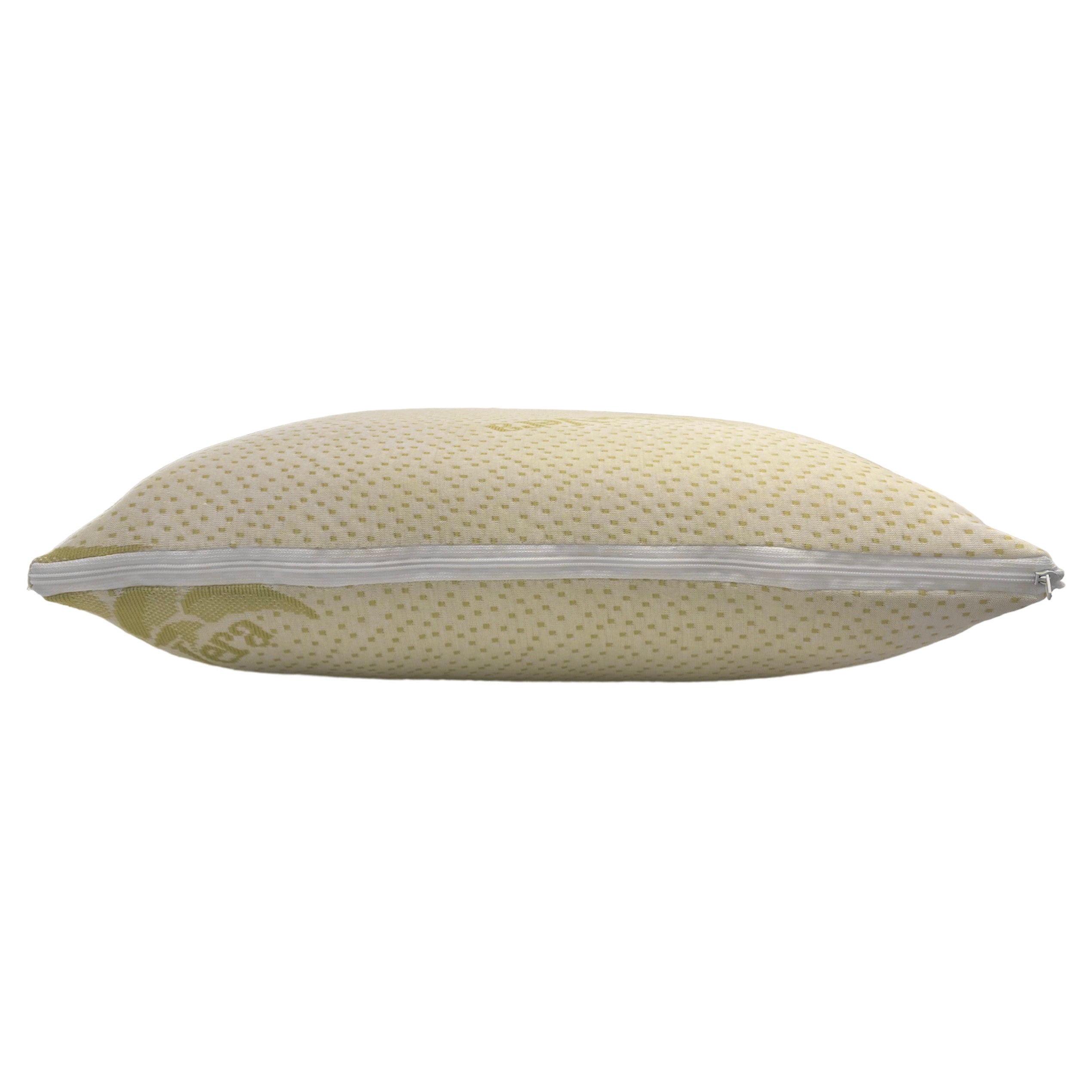 Passion Coppia di Guanciali Memory Foam H11 con Federa in Aloe Vera