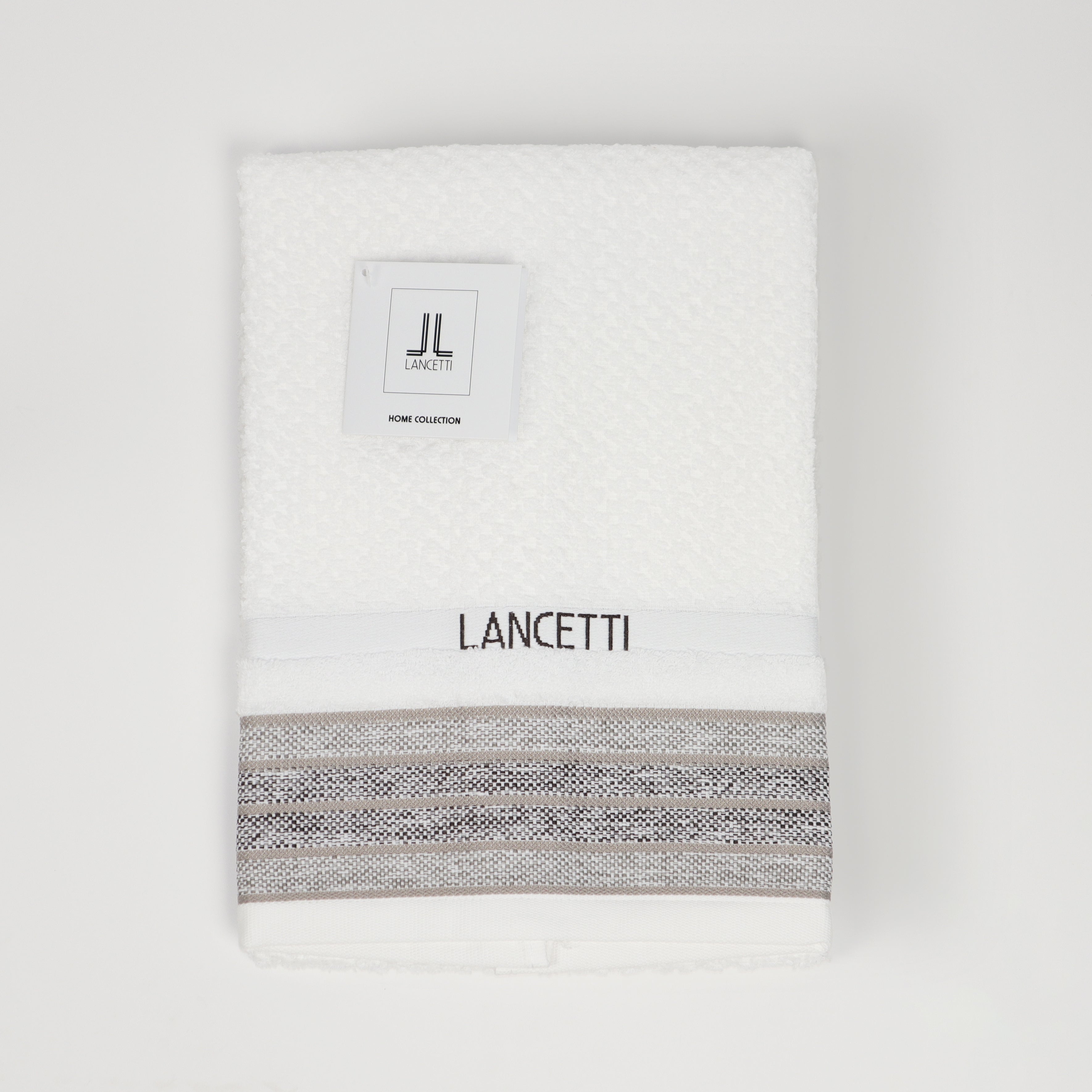 LANCETTI Set 1+1 Asciugamano+Ospite Jfa23497