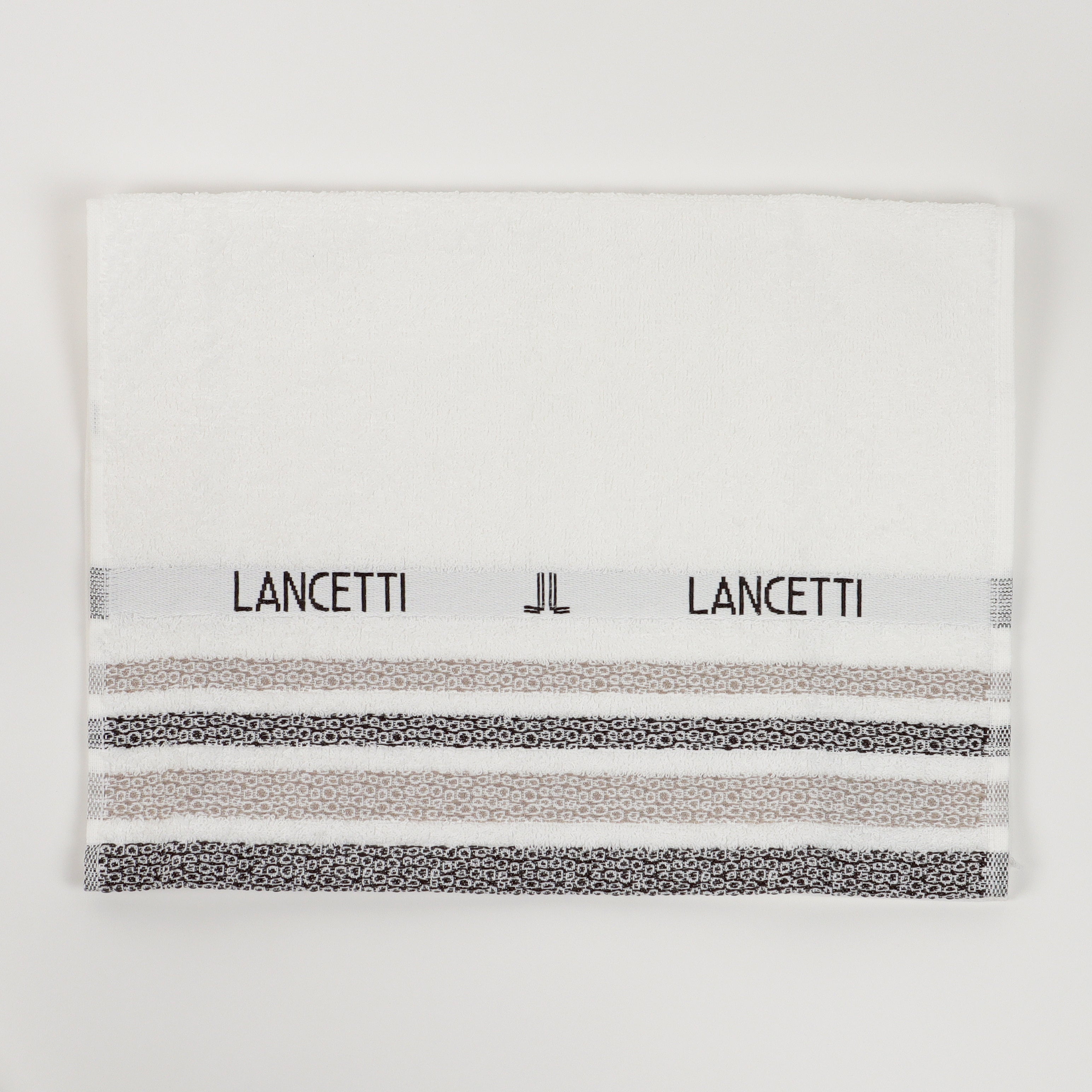 LANCETTI Set 1+1 Asciugamano+Ospite Jfa22394