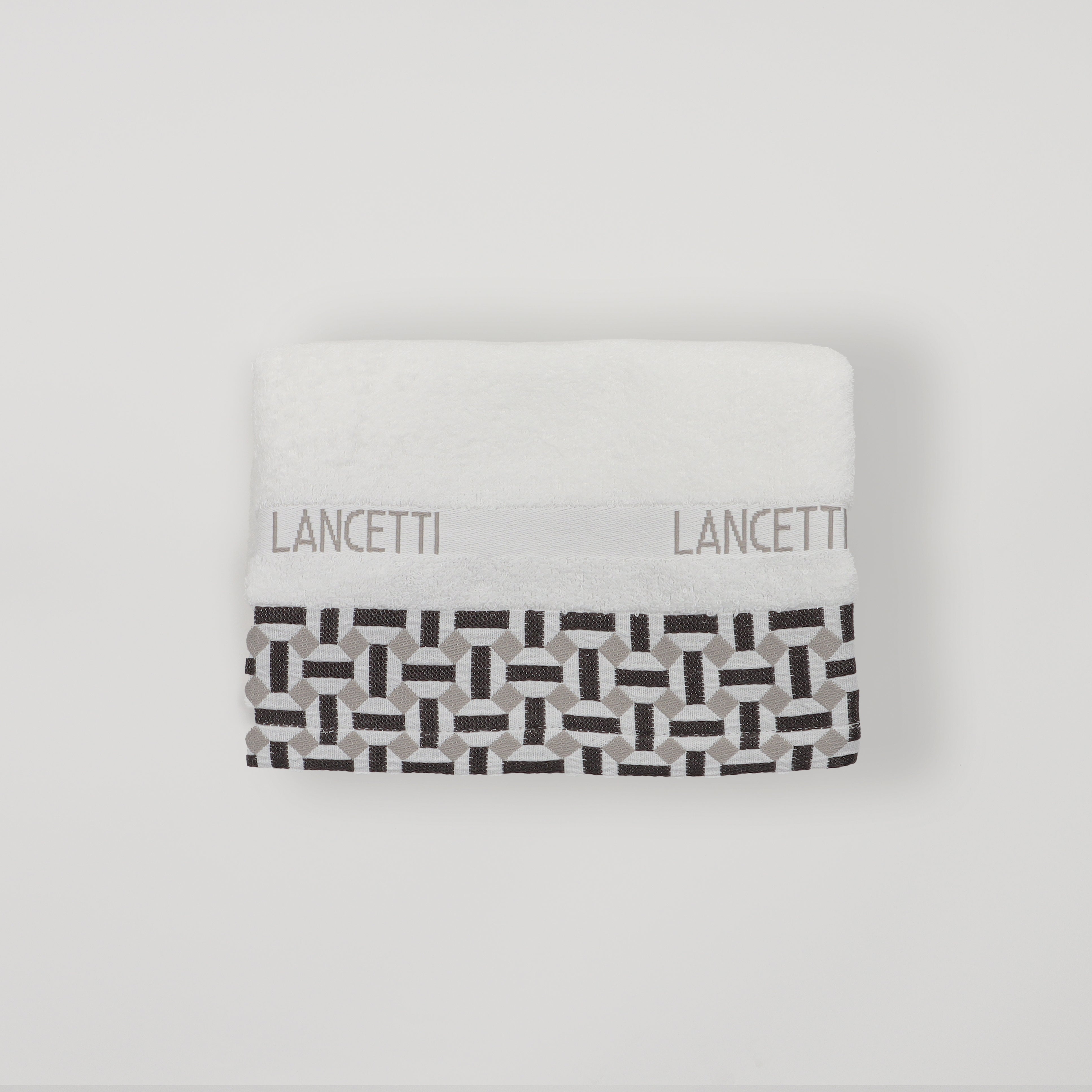 LANCETTI Set 1+1 Asciugamano+Ospite Jfa22472