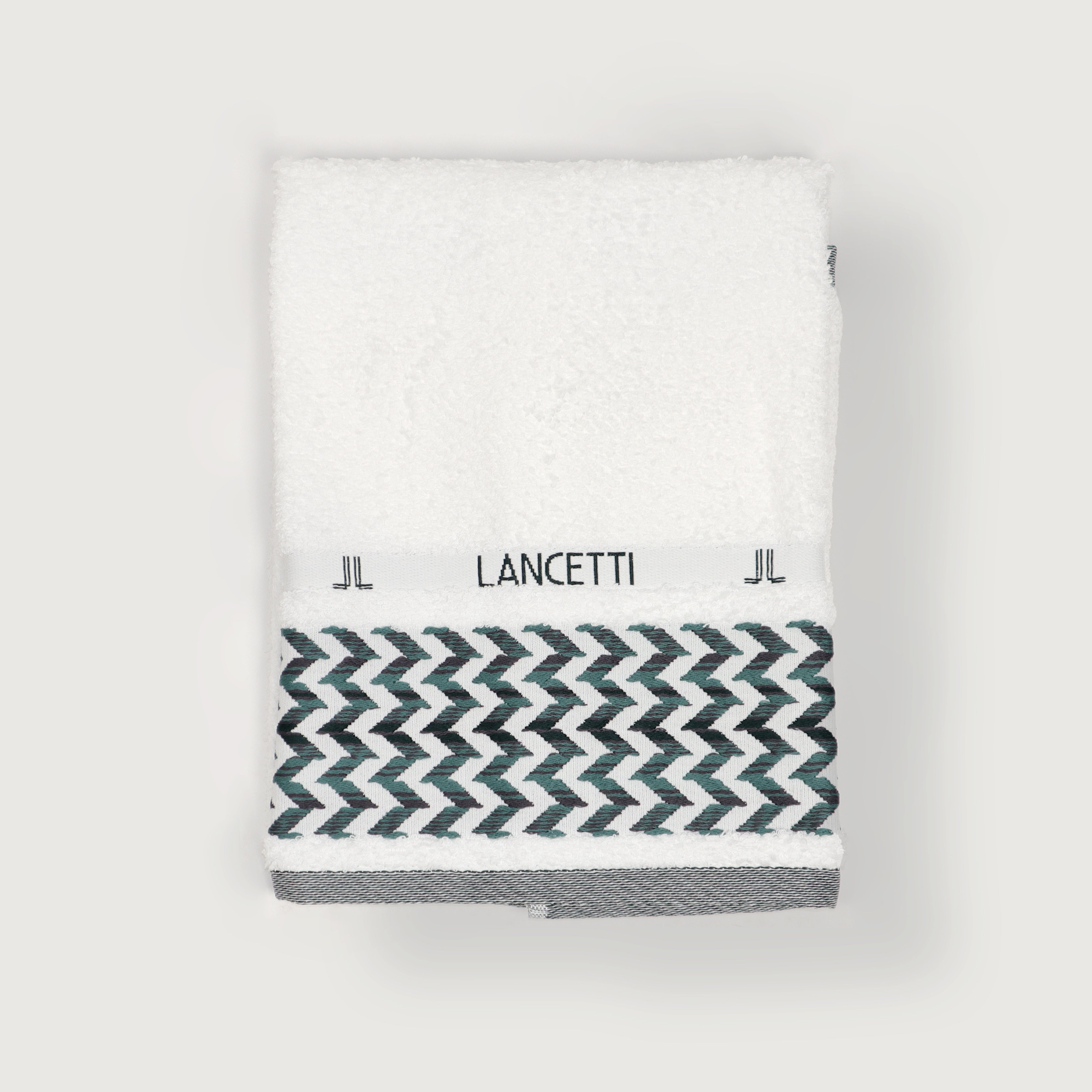 LANCETTI Set 1+1 Asciugamano+Ospite Jfa20527