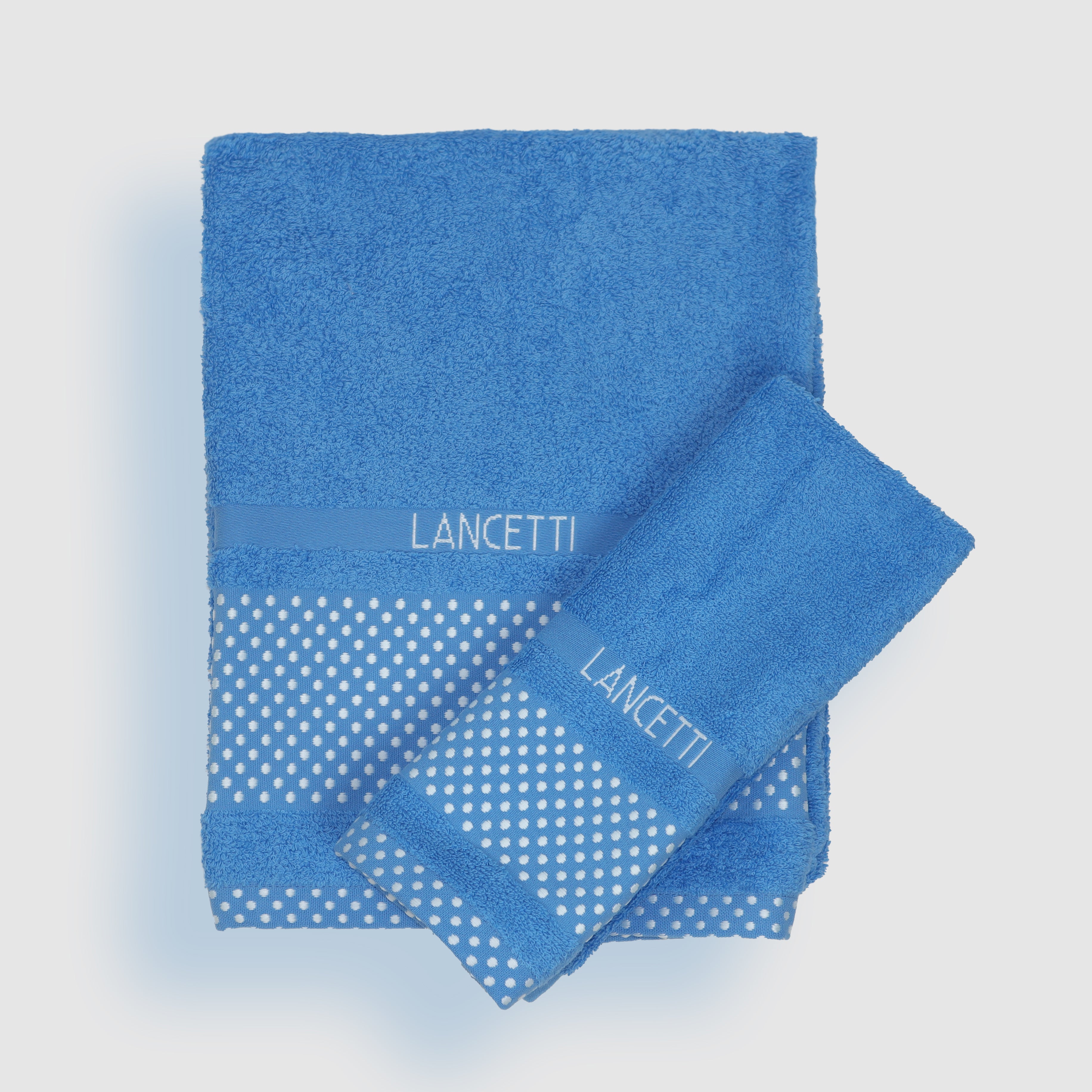 LANCETTI Set 1+1 Asciugamano+Ospite Jfa22406