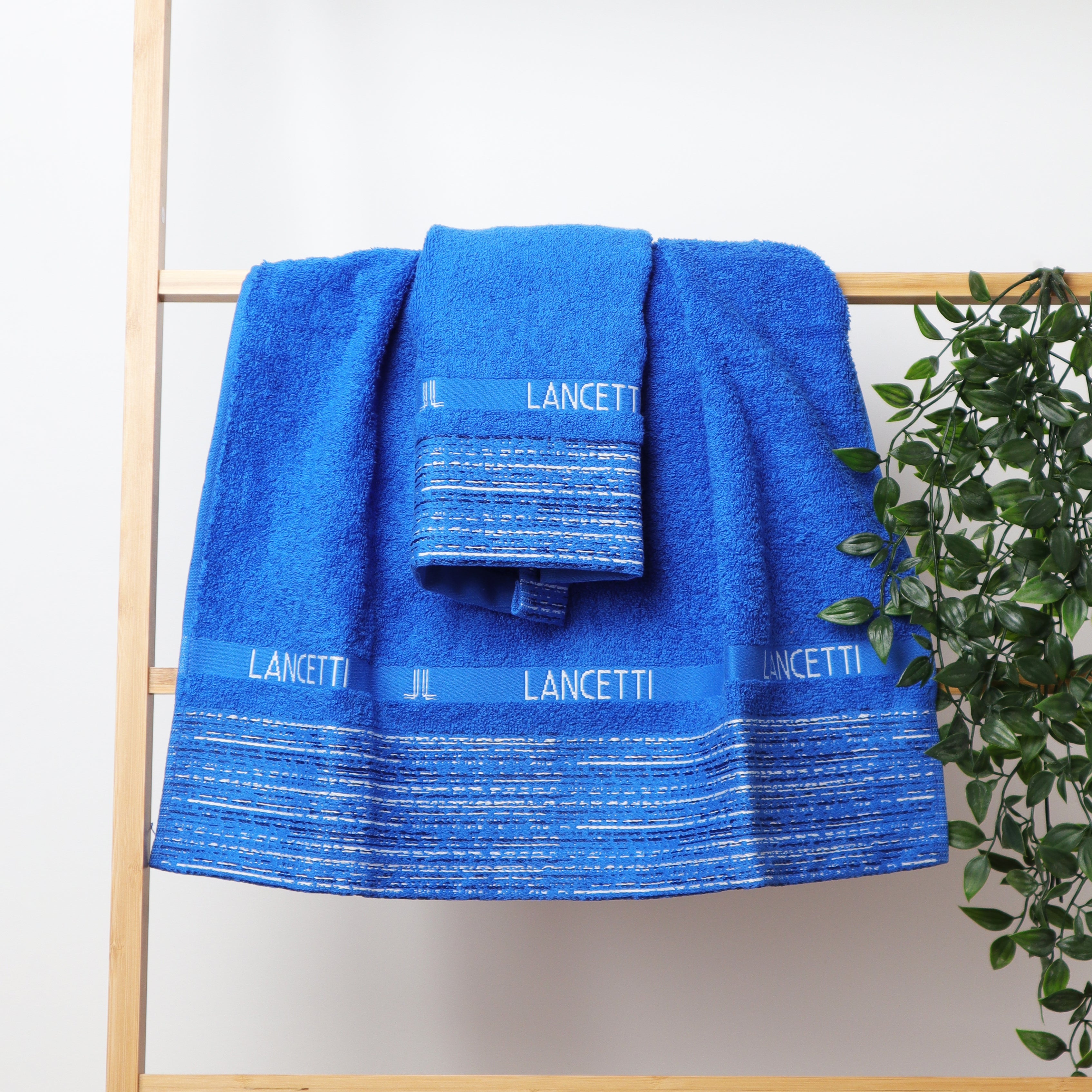 LANCETTI Set 1+1 Asciugamano+Ospite Jfa22390