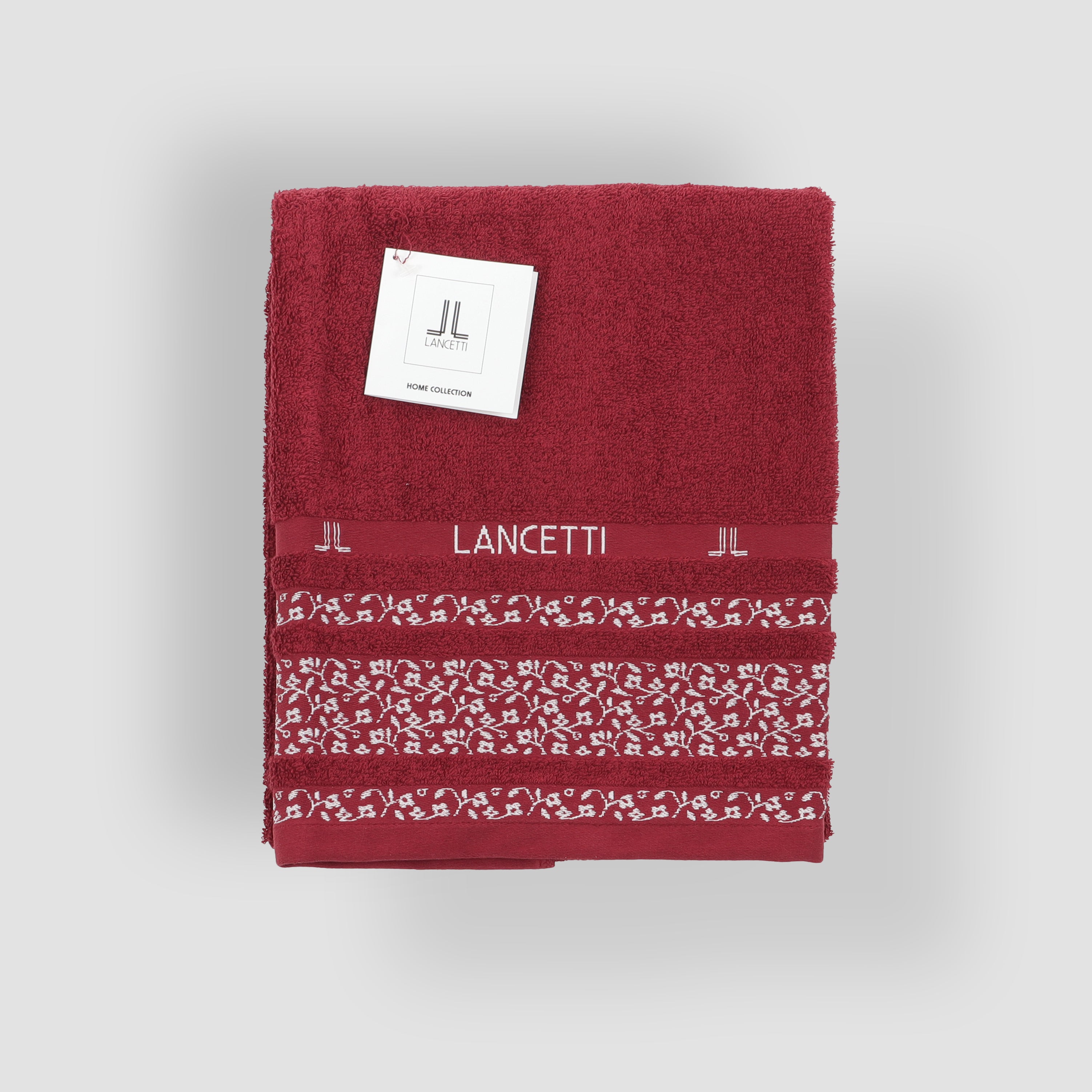 LANCETTI Set 1+1 Asciugamano+Ospite Jfa21803