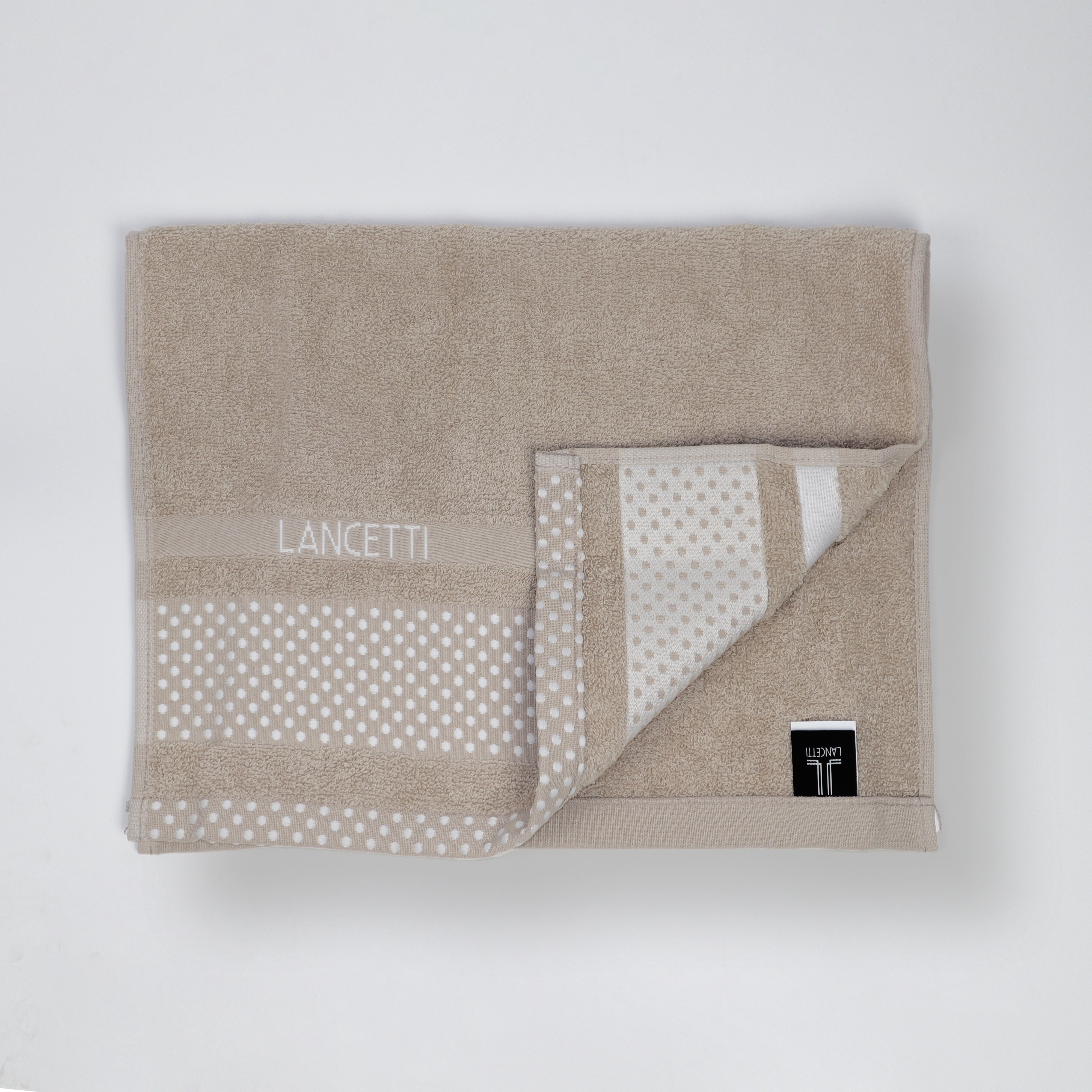 LANCETTI Set 1+1 Asciugamano+Ospite Jfa22406