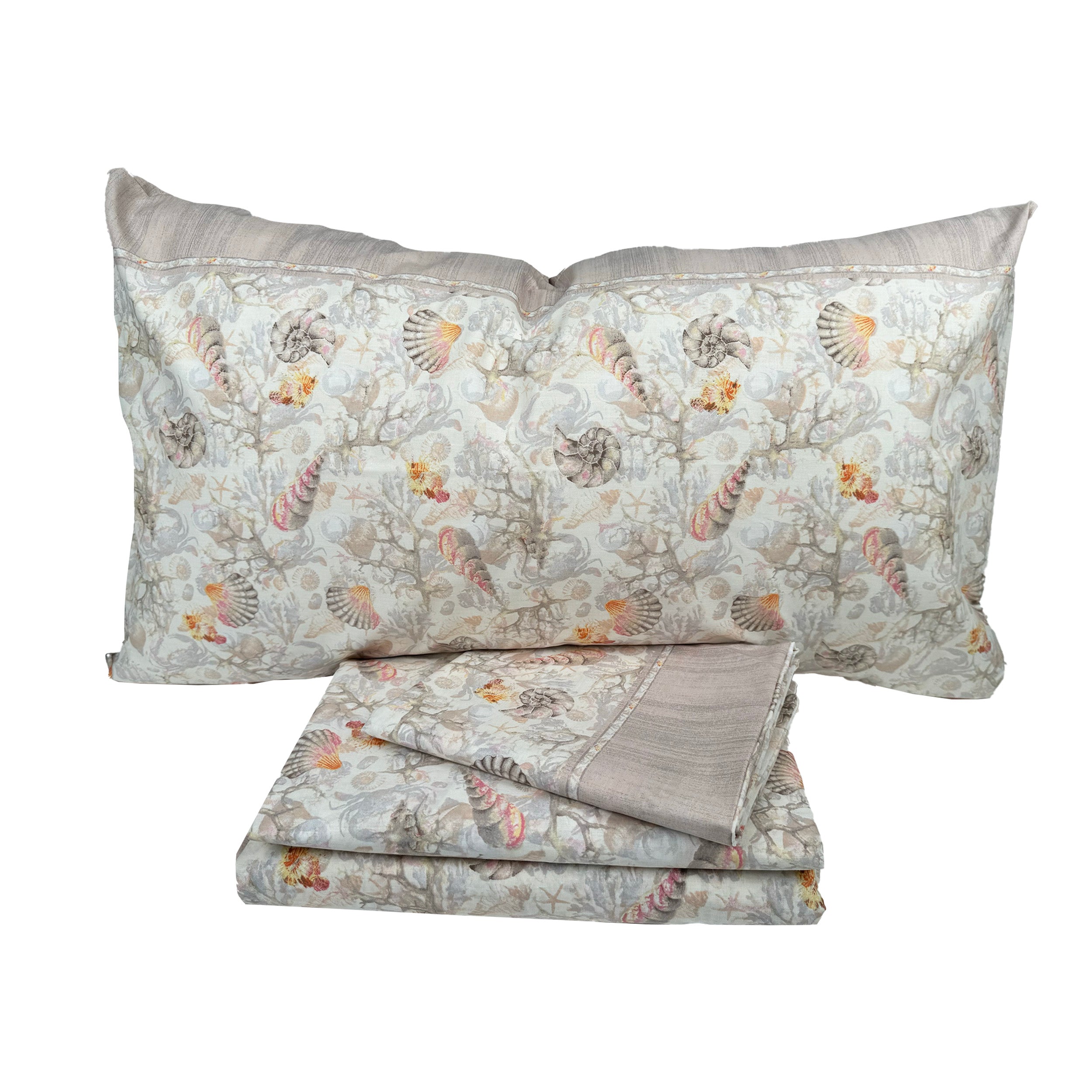 Passion Completo letto MATRIMONIALE 100% Cotone Mod. Corallo