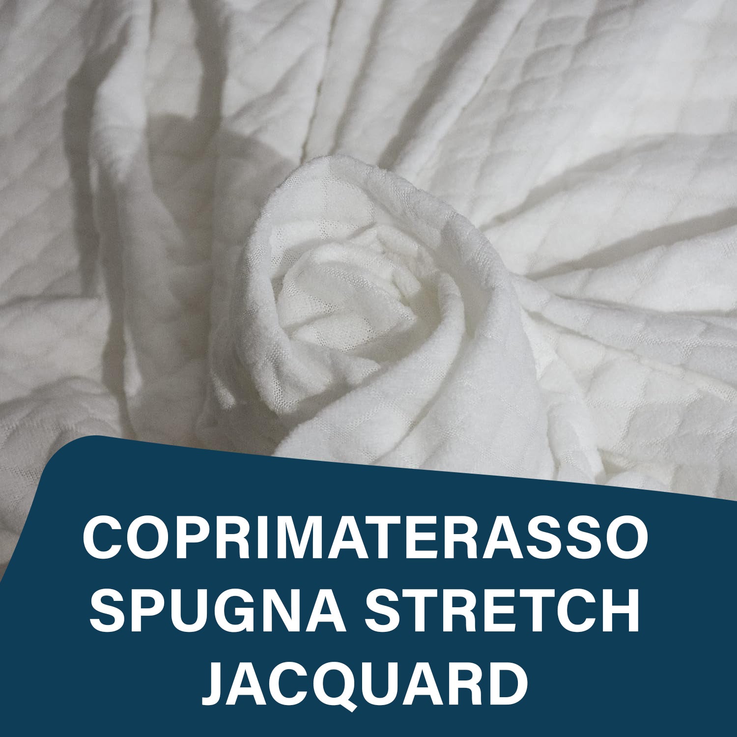 TNKS Coprimaterasso Singolo in Spugna Jacquard