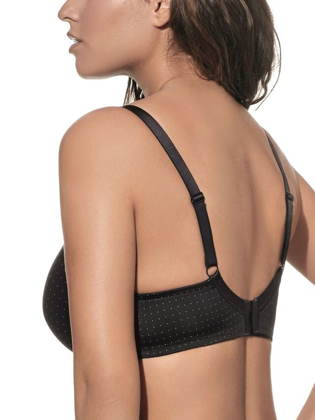 Selene REGGISENO GRETA Reggiseno con ferretto e coppe imbottite in morbido tessuto con stampa a pois