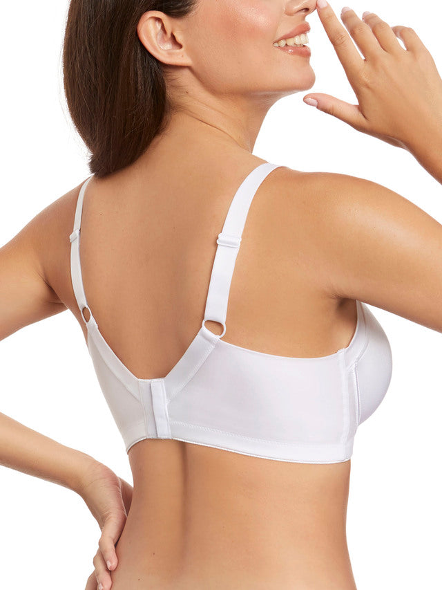Selene Reggiseno LISA Reggiseno effetto seta con ferretto e coppe imbottite con fascia alta comfort