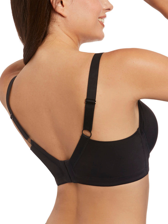 Selene Reggiseno LISA Reggiseno effetto seta con ferretto e coppe imbottite con fascia alta comfort