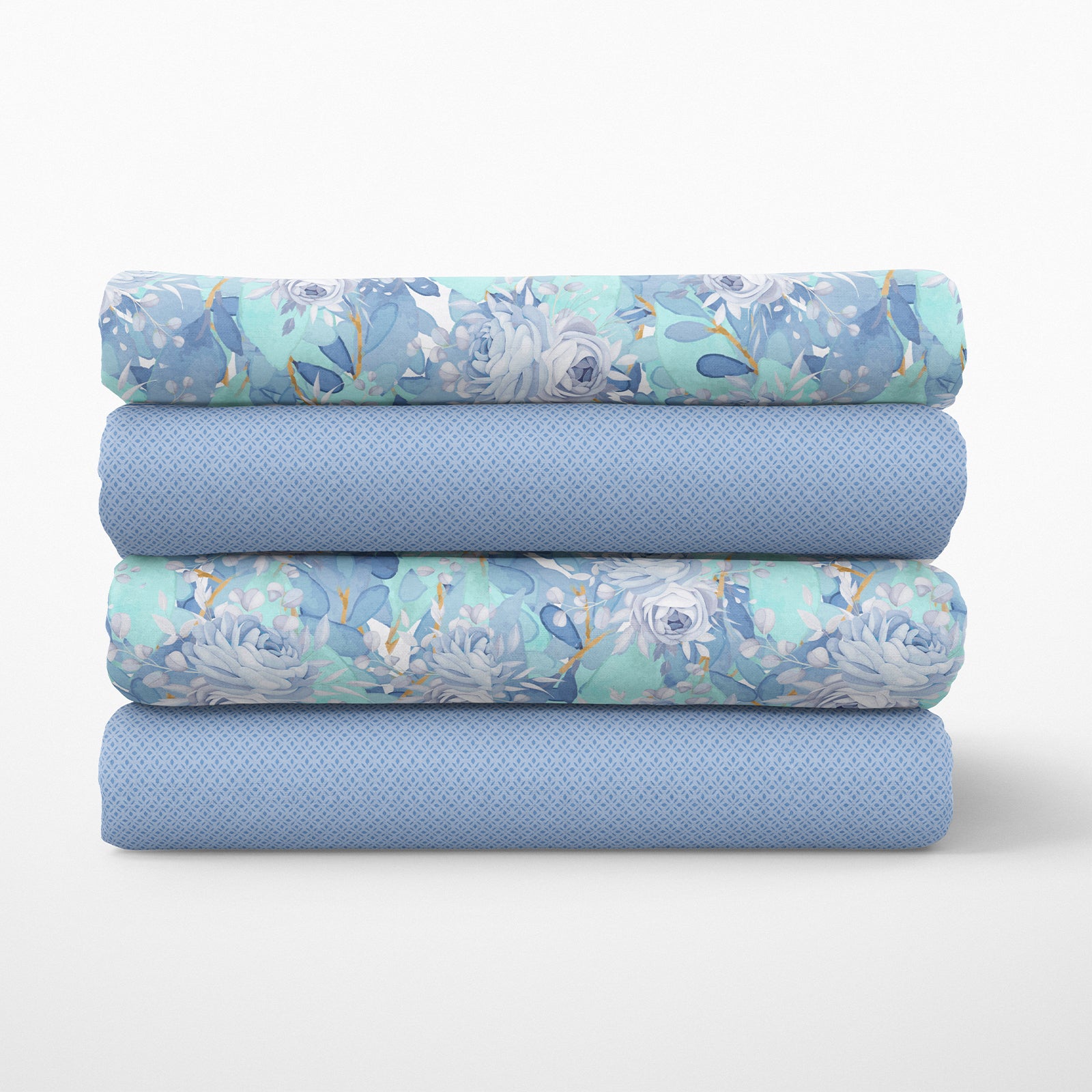 Passion Completo letto matrimoniale 100% Cotone Mod. LNZ FLOWERS