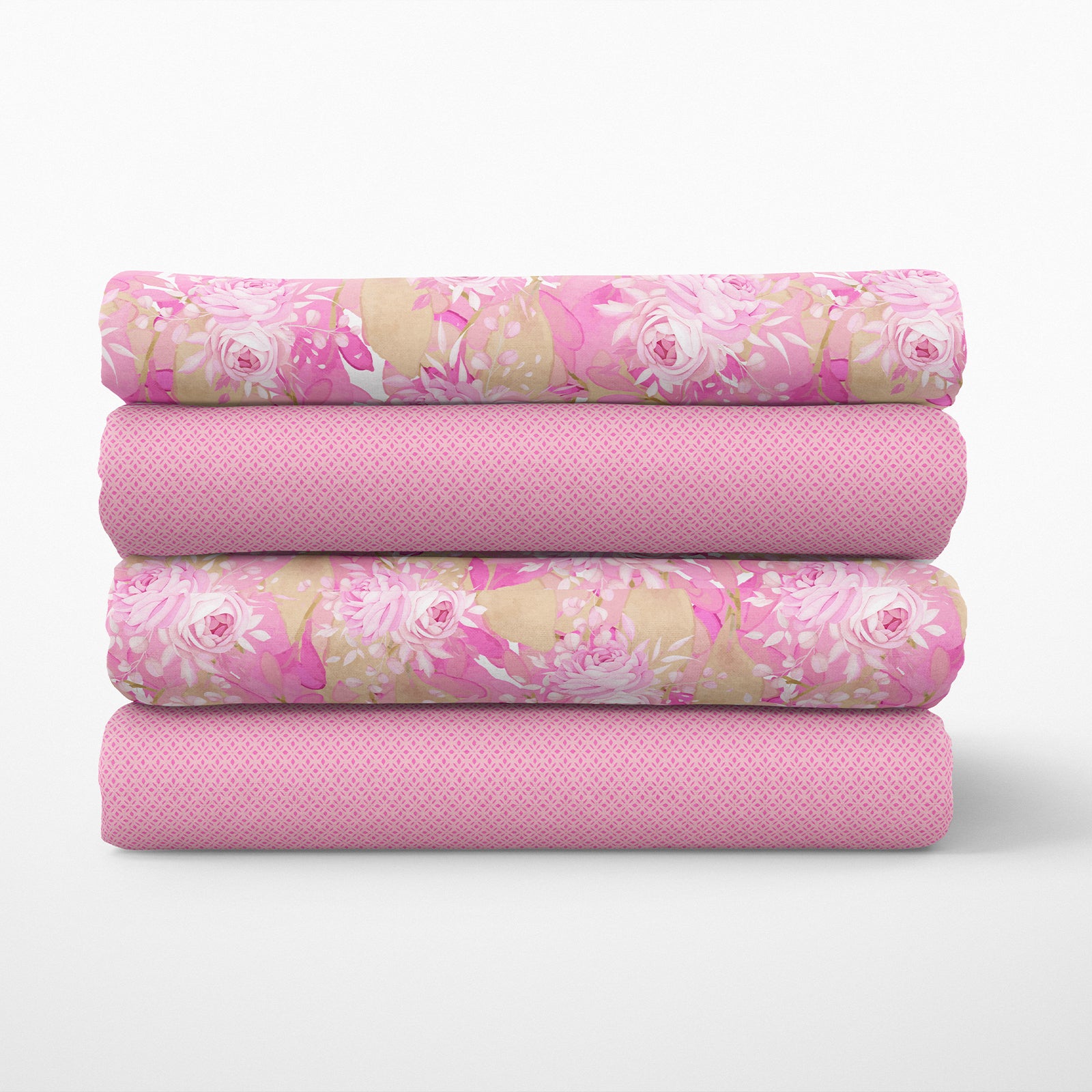 Passion Completo letto matrimoniale 100% Cotone Mod. LNZ FLOWERS